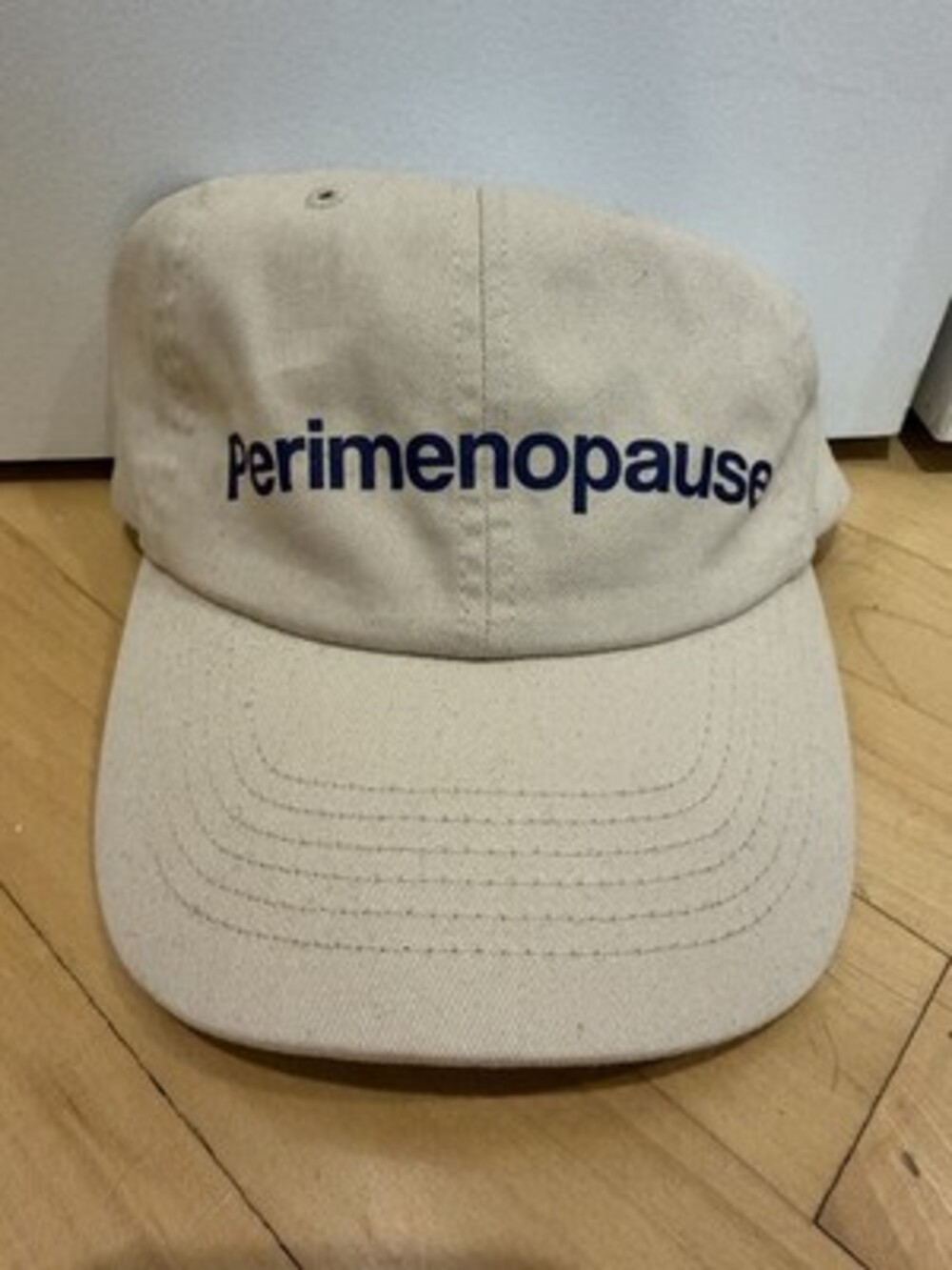 Perimenopause Hat Beige Cap Women’s Adjustable Strapback